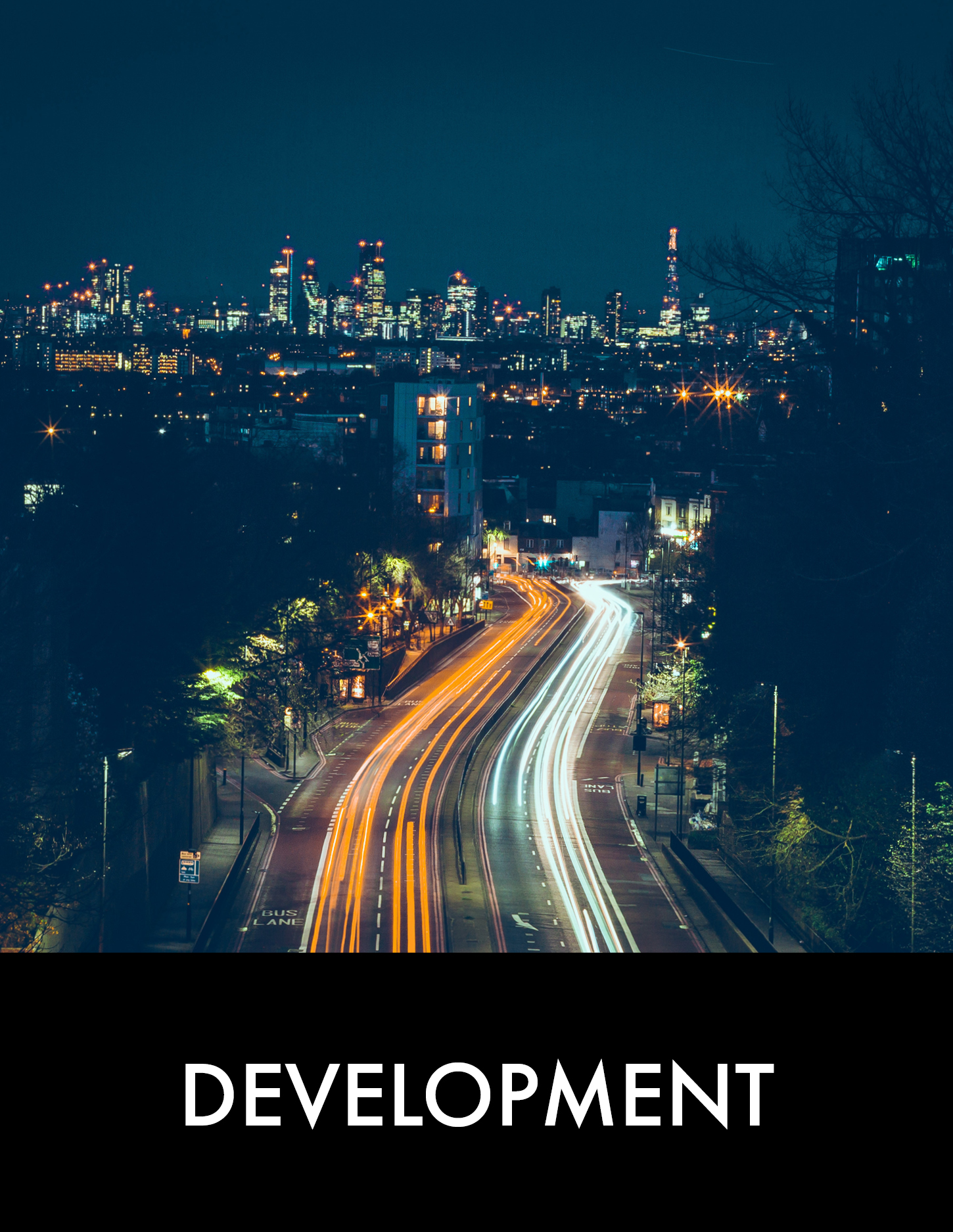 Timelapse of busy road in London