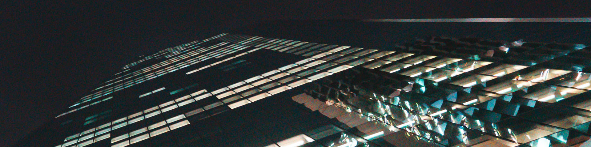 Buildings at night