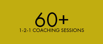 60+ coaching sessions