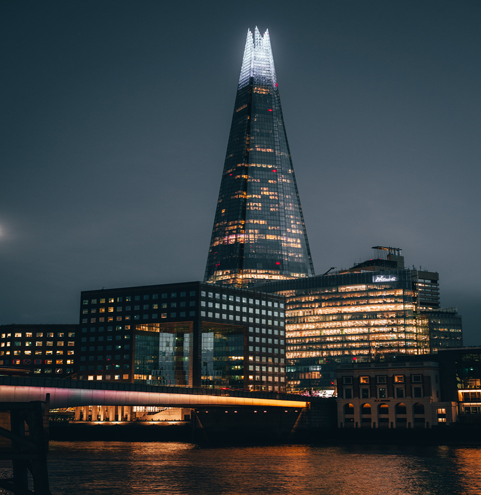 The shard from across the river