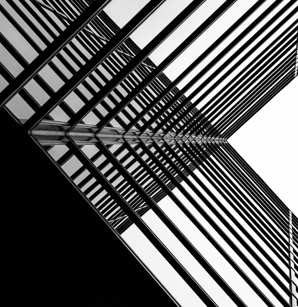 Upwards view of a sky scrapper