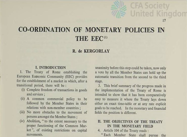 Monetary Policies